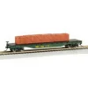 Trains|Bachmann 18902 HO Maine Central 50' Flatcar w/Crated Load - Model Train Junction: Quality Parts and Art Supplies