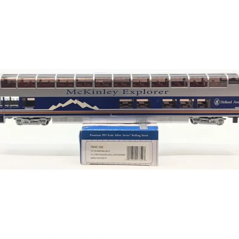 Trains|Bachmann 13342 HO McKinley Explorer "Nenana" B Car 89' Full Dome #1055 - Model Train Junction: Quality Parts and Art Supplies