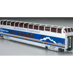 Trains|Bachmann 13343 HO McKinley Explorer "Eklutna" A Car 89' Full-Dome #1054 - Model Train Junction: Quality Parts and Art Supplies