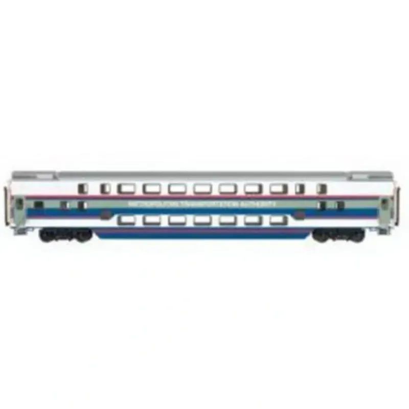 Trains|Bachmann 13246 HO Metropolitan Transportation Authority 2-Deck Commuter Car - Model Train Junction: Quality Parts and Art Supplies