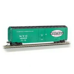 Trains|Bachmann 18020 HO New York Central 50' Plug Door Box Car #48222 - Model Train Junction: Quality Parts and Art Supplies
