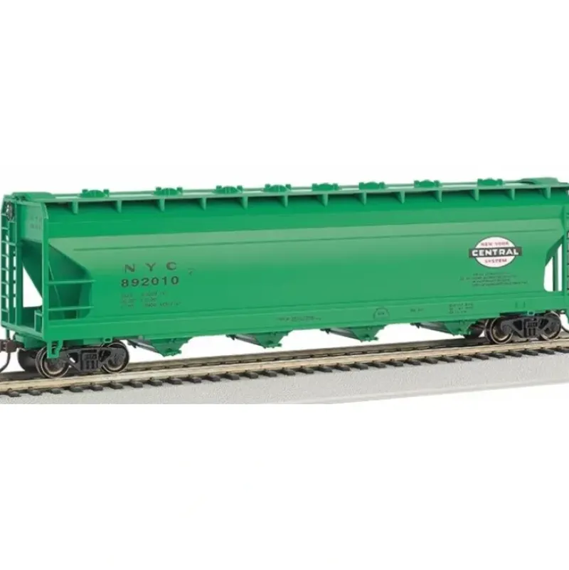 Trains|Bachmann 17520 HO New York Central 56' ACF Center-Flow Covered Hopper #892010 - Model Train Junction: Quality Parts and Art Supplies