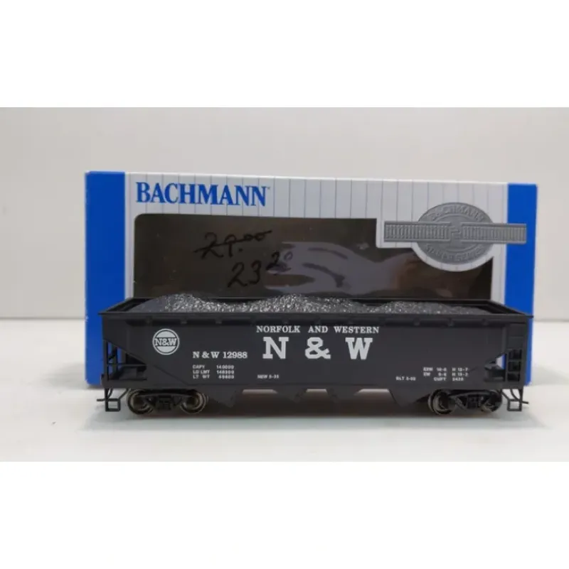 Trains|Bachmann 17642 HO Norfolk & Western 40' Quad Hopper #12988 - Model Train Junction: Quality Parts and Art Supplies