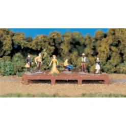 Trains|Bachmann 42335 HO Old West People Figures (Set of 6) - Model Train Junction: Quality Parts and Art Supplies