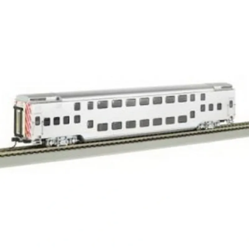 Trains|Bachmann 13249 HO Painted & Unlettered Double-Deck Push/Pull Commuter Car - Model Train Junction: Quality Parts and Art Supplies