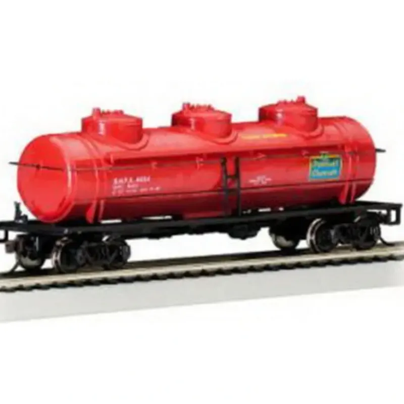 Trains|Bachmann 17127 HO Pennsalt Chemical 40' 3-Dome Tank Car #4854 - Model Train Junction: Quality Parts and Art Supplies