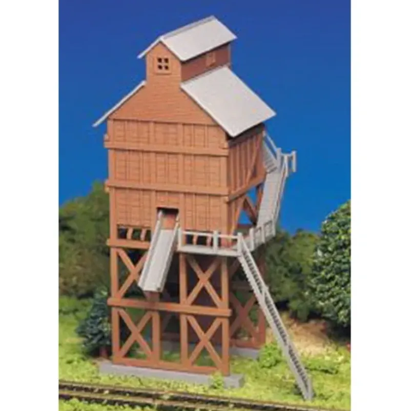 Trains|Bachmann 45211 HO Plasticville Coaling Station Kit - Model Train Junction: Quality Parts and Art Supplies
