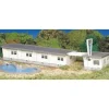 Trains|Bachmann 45214 HO Plasticville Motel with Pool Kit - Model Train Junction: Quality Parts and Art Supplies