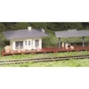 Trains|Bachmann 45173 HO Plasticville Suburban Station Building Kit - Model Train Junction: Quality Parts and Art Supplies