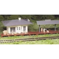 Trains|Bachmann 45173 HO Plasticville Suburban Station Building Kit - Model Train Junction: Quality Parts and Art Supplies