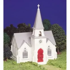 Trains|Bachmann 45192 HO Plasticville Cathedral Kit - Model Train Junction: Quality Parts and Art Supplies