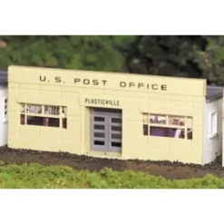 Trains|Bachmann 45144 HO Plasticville Post Office Building Kit - Model Train Junction: Quality Parts and Art Supplies