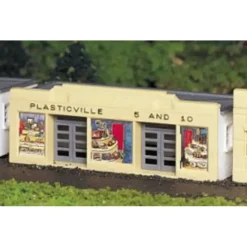 Trains|Bachmann 45142 HO Plasticville 5 and 10 Store Building Kit - Model Train Junction: Quality Parts and Art Supplies