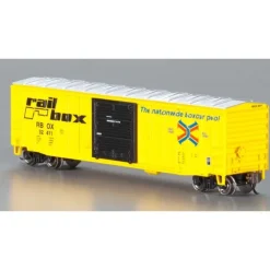 Trains|Bachmann 19651 HO Railbox ACF 50'6 Outside-Braced Sliding-Door Boxcar - Model Train Junction: Quality Parts and Art Supplies