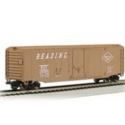 Trains|Bachmann 18010 HO Reading 50' Plug-Door Boxcar - Model Train Junction: Quality Parts and Art Supplies
