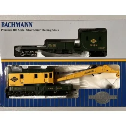 Trains|Bachmann 16110 HO Reading 250-Ton Steam Crane Car and Boom Tender - Model Train Junction: Quality Parts and Art Supplies