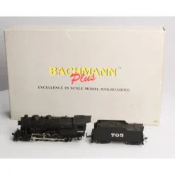 Trains|Bachmann 31401 HO Santa Fe 2-8-0 Consolidation Steam Locomotive & Tender LN/Box - Model Train Junction: Quality Parts and Art Supplies