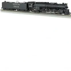 Trains|Bachmann 51203 HO Santa Fe 2-10-4 Santa Fe Tender w/DCC Steam Locomotive #5016 - Model Train Junction: Quality Parts and Art Supplies