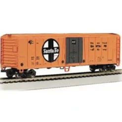 Trains|Bachmann 17902 HO Santa Fe 50' Steel Mechanical Reefer - Model Train Junction: Quality Parts and Art Supplies