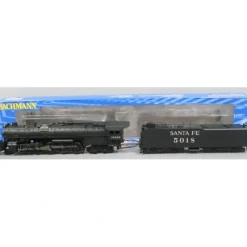 Trains|Bachmann 51202 HO Santa Fe 2-10-4 Steam Locomotive & Tender #5018 w/DCC - Model Train Junction: Quality Parts and Art Supplies