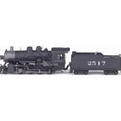 Trains|Bachmann 51302 HO Santa Fe Baldwin 2-8-0 Steam Locomotive w/DCC #2517 - Model Train Junction: Quality Parts and Art Supplies