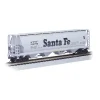 Trains|Bachmann 19102 HO Santa Fe Canadian 4 Bay Cylindrical Grain Hopper - Model Train Junction: Quality Parts and Art Supplies