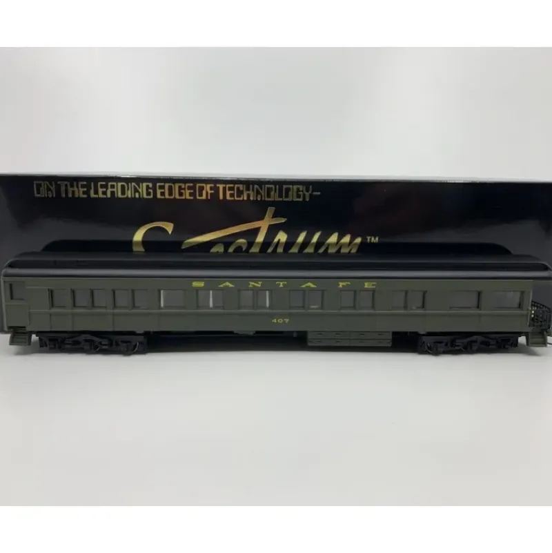 Trains|Bachmann 89316 HO Santa Fe Heavyweight Observation Car #407 - Model Train Junction: Quality Parts and Art Supplies