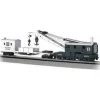 Trains|Bachmann 16102 HO Santa Fe 250-Ton Steam Crane and Boom Tender - Model Train Junction: Quality Parts and Art Supplies