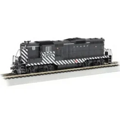 Trains|Bachmann 62803 HO Santa Fe Zebra Stripe GP9 w/DCC #2876 - Model Train Junction: Quality Parts and Art Supplies