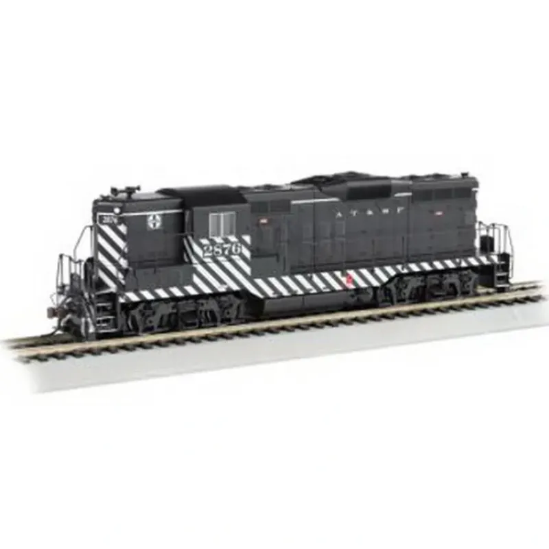 Trains|Bachmann 62803 HO Santa Fe Zebra Stripe GP9 w/DCC #2876 - Model Train Junction: Quality Parts and Art Supplies