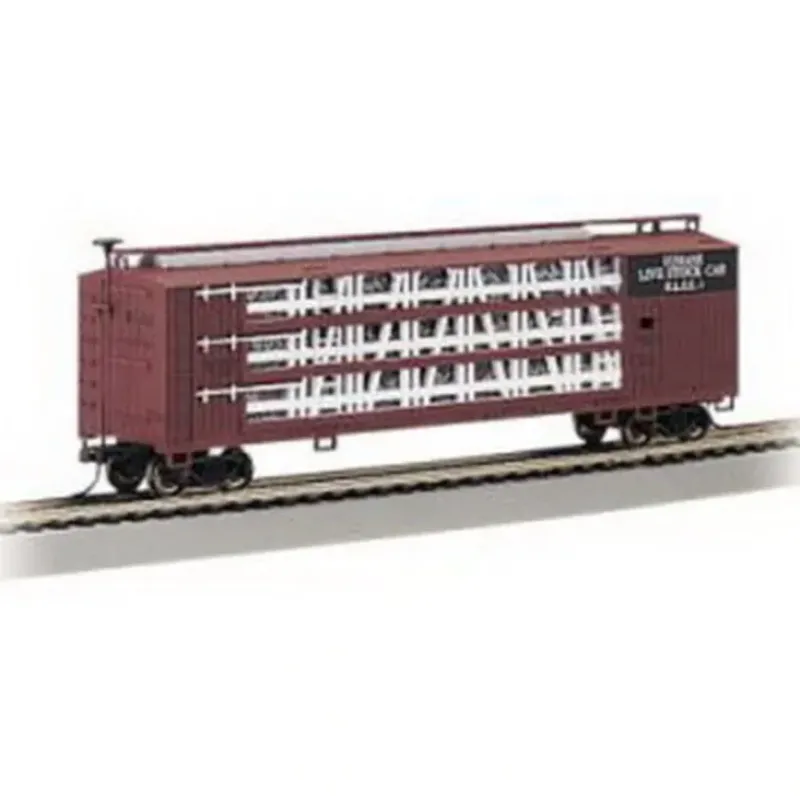 Trains|Bachmann 18549 HO Scale 50' Humane Livestock Car - Model Train Junction: Quality Parts and Art Supplies