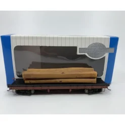 Trains|Bachmann 18849 HO Scale 1935-1960 Version ACF 40' Log Car - Model Train Junction: Quality Parts and Art Supplies