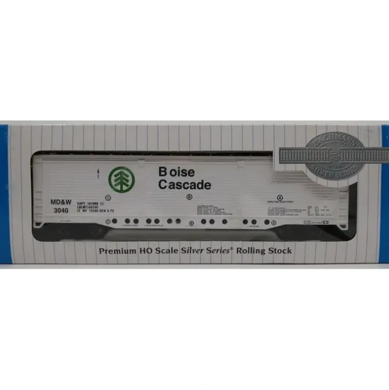 Trains|Bachmann 18139 HO Scale Boise Cascade Evans All-Door Box Car #3040 - Model Train Junction: Quality Parts and Art Supplies