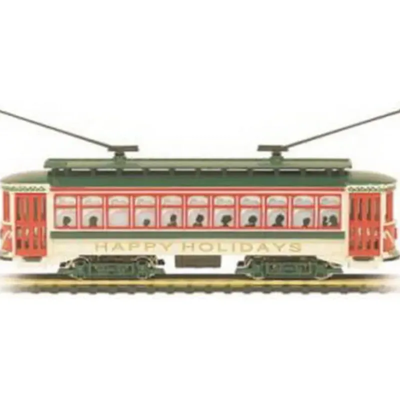 Trains|Bachmann 61040 HO Scale Christmas Trolley - Model Train Junction: Quality Parts and Art Supplies