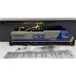 Trains|Bachmann 86011 HO Scale CSX GE Dash 8-40CW Wide Cab Diesel Locomoitve #7652 - Model Train Junction: Quality Parts and Art Supplies