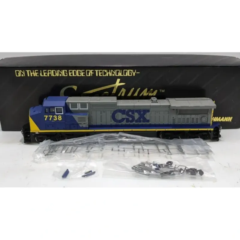 Trains|Bachmann 86013 HO Scale CSX GE Dash 8-40CW Diesel Locomotive #7738 - Model Train Junction: Quality Parts and Art Supplies