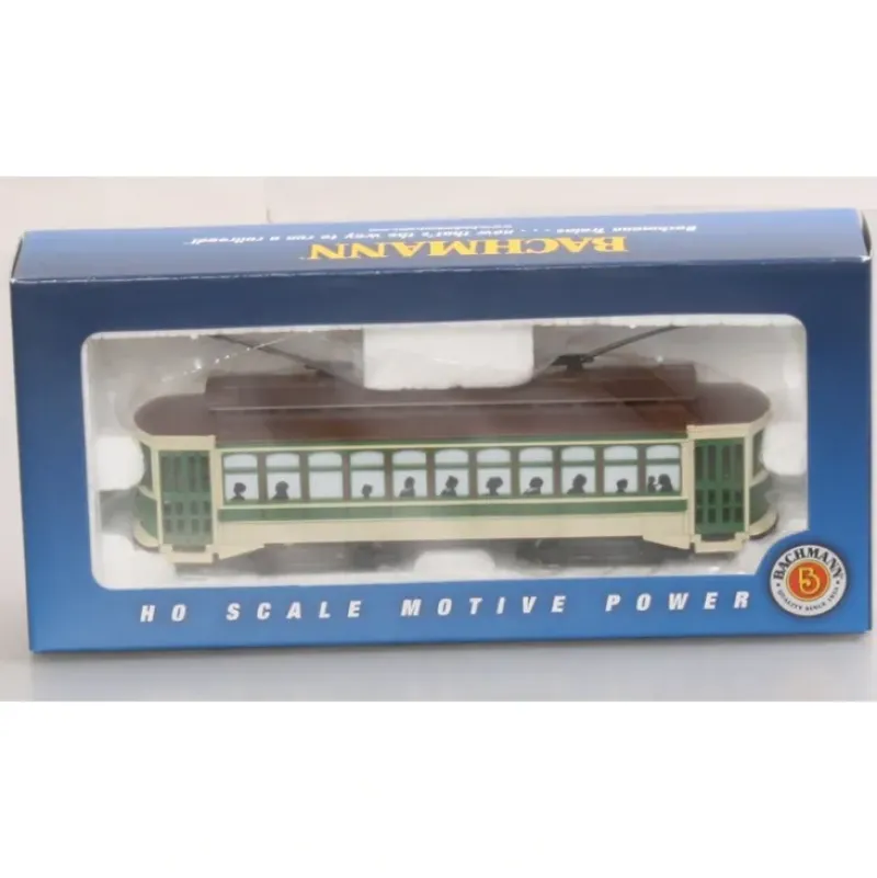 Trains|Bachmann 61043 HO Scale Green Brill Tolley - Model Train Junction: Quality Parts and Art Supplies