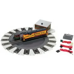 Trains|Bachmann 46299 HO Scale Motorized Turntable (Set of 16) - Model Train Junction: Quality Parts and Art Supplies