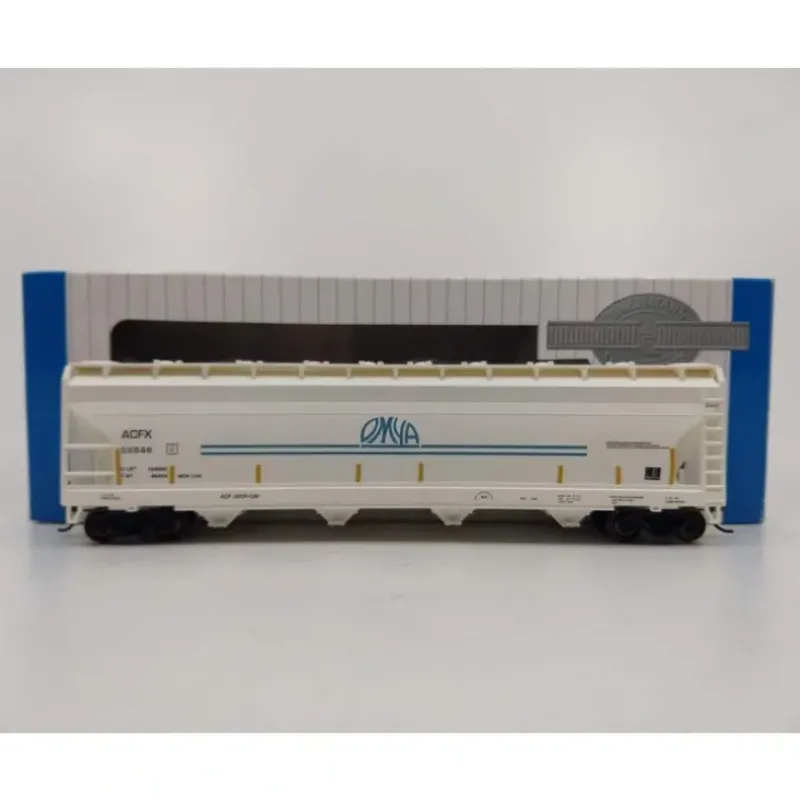 Trains|Bachmann 17546 HO Scale OMYA 56' ACF Center-Flow Covered Hopper #59846 - Model Train Junction: Quality Parts and Art Supplies