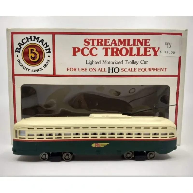 Trains|Bachmann 62945 HO Scale Philadelphia Streamline Trolley - Model Train Junction: Quality Parts and Art Supplies