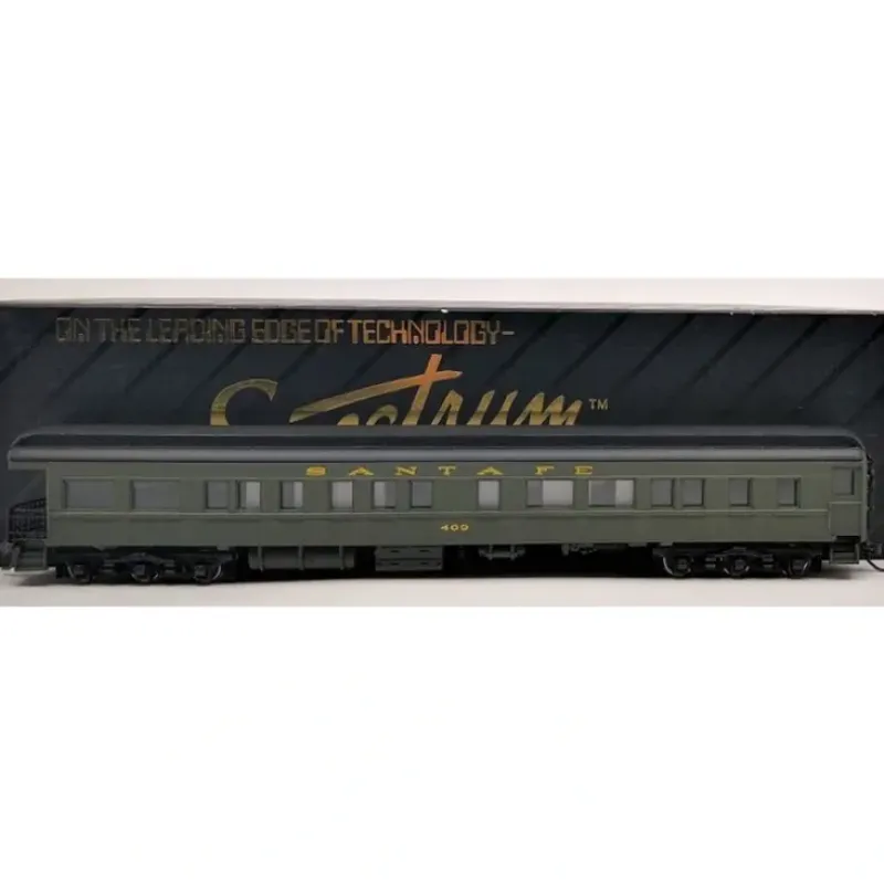 Trains|Bachmann 89146 HO Scale Santa Fe Observation Car #409 LN/Box - Model Train Junction: Quality Parts and Art Supplies