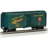 Trains|Bachmann 17032 HO Scale Toledo, Peoria & Western 40' Boxcar #608 - Model Train Junction: Quality Parts and Art Supplies