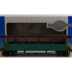 Trains|Bachmann 17449 HO Scale Unlettered Open-Sided Excursion Car w/ Seats - Model Train Junction: Quality Parts and Art Supplies