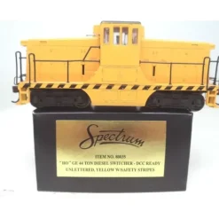 Trains|Bachmann 80035 HO Scale Unlettered GE 44 Ton Diesel Switcher w/ Safety Stripes - Model Train Junction: Quality Parts and Art Supplies
