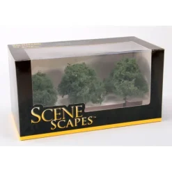 Trains|Bachmann 32013 HO Scene Scapes 3"-3.5" Oak Trees (Pack of 3) - Model Train Junction: Quality Parts and Art Supplies