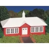 Trains|Bachmann 45133 HO School House Building Kit - Model Train Junction: Quality Parts and Art Supplies