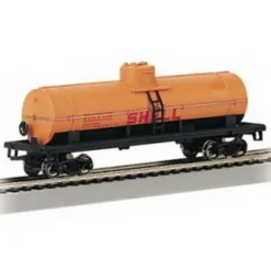 Trains|Bachmann 17834 HO Shell Oil Company 40' Single-Dome Tank Car - Model Train Junction: Quality Parts and Art Supplies