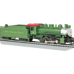 Trains|Bachmann 50402 HO Smoky Mountain USRA 0-6-0 Steam Locomotive w/Tender #99 LN/Box - Model Train Junction: Quality Parts and Art Supplies