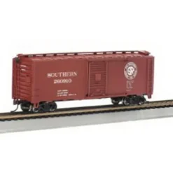 Trains|Bachmann 17004 HO Southern 40' Box Car 40' Steel Boxcar #260910 - Model Train Junction: Quality Parts and Art Supplies