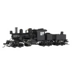 Trains|Bachmann 82901 HO Spectrum Black 70-Ton 3-Truck Climax Steam Locomotive w/DCC - Model Train Junction: Quality Parts and Art Supplies